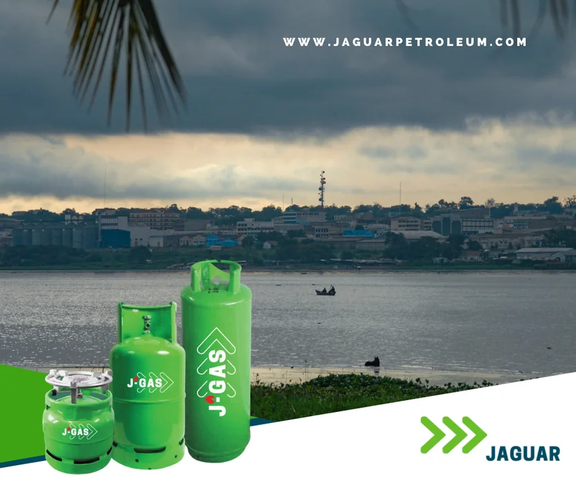 Green J-Gas cooking gas cylinders